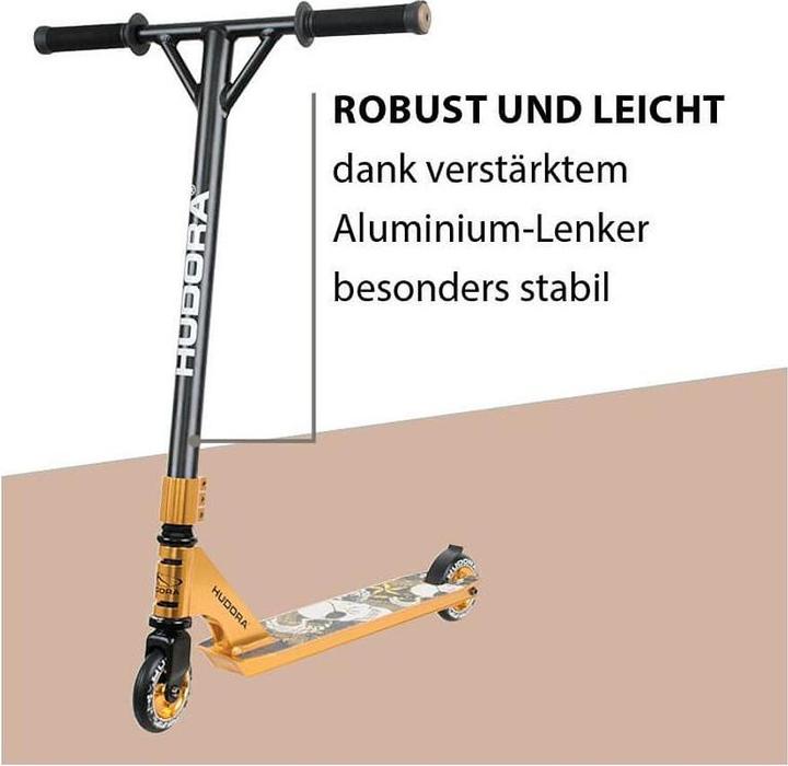Actual product image Hudora Stunt Scooter Scooter XR-25 - Gold
