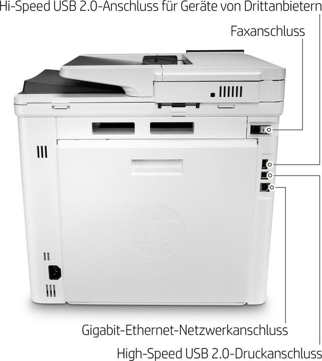 Produktbild HP Color LaserJet Enterprise MFP M480f (Laser, Farbe)