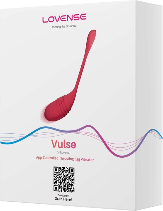 Actual product image Lovense Vulse shock egg