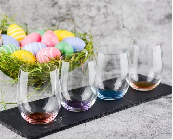 Actual product image Riedel O Wine Tumbler Happy O Vol. 2 5414/88 (set of 4) (32 cl, 4 Glasses, Red wine glasses)