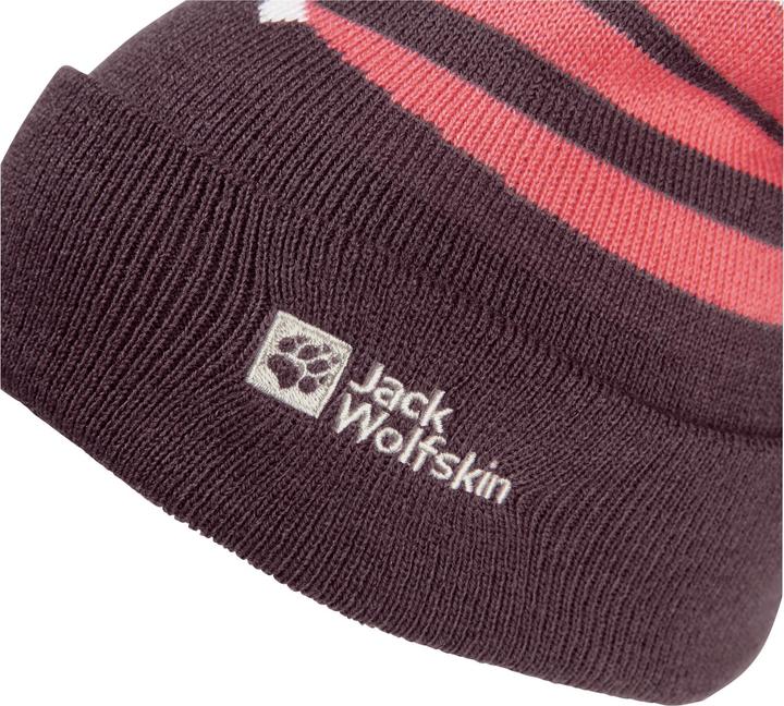 Immagine prodotto Jack Wolfskin Stripy Pompom Beanie K (S)