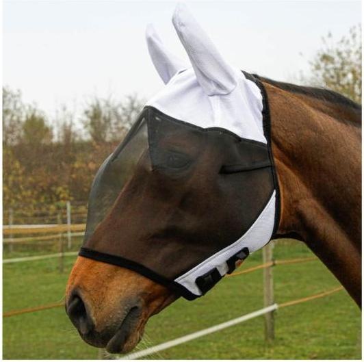 Productafbeelding Kerbl Vliegenmasker SuperFly incl. oorbescherming, pony