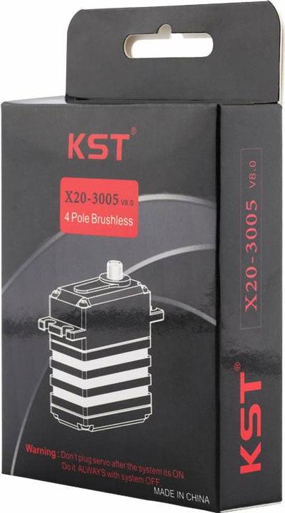 Immagine prodotto KST Servo standard X20-3005 V8.0 32 kg, 0.047 s, brushless HV