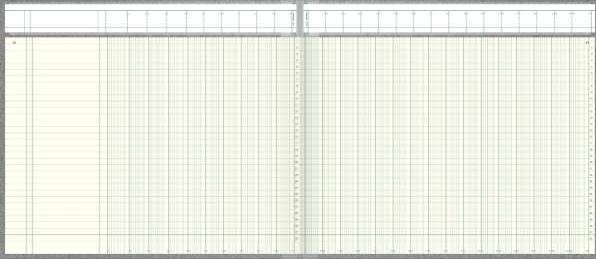 Actual product image König & Ebhardt K™NIG & EBHARDT Column book 353 x 297 mm, 26 columns (96 x)