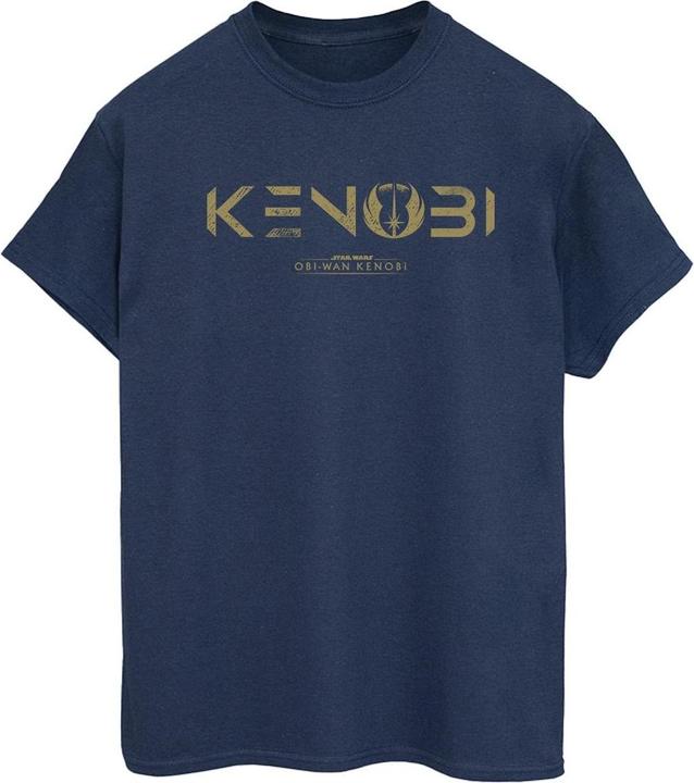Immagine prodotto Star Wars Obi-Wan Kenobi Logo Maglietta Ampia Donna (XXL)