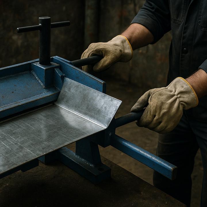 Actual product image Wiltec Sheet metal bending machine