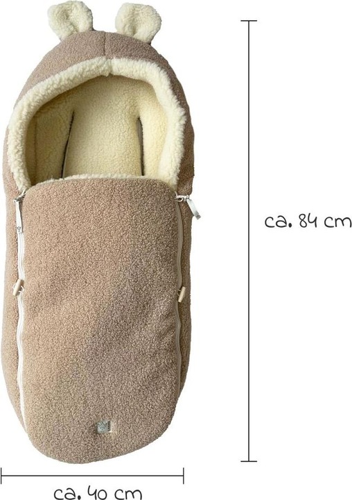 Produktbild Kaiser Fusssäcke für Babyschalen & Babywannen Schurwolle-Fusssack Hukky für Babyschalen