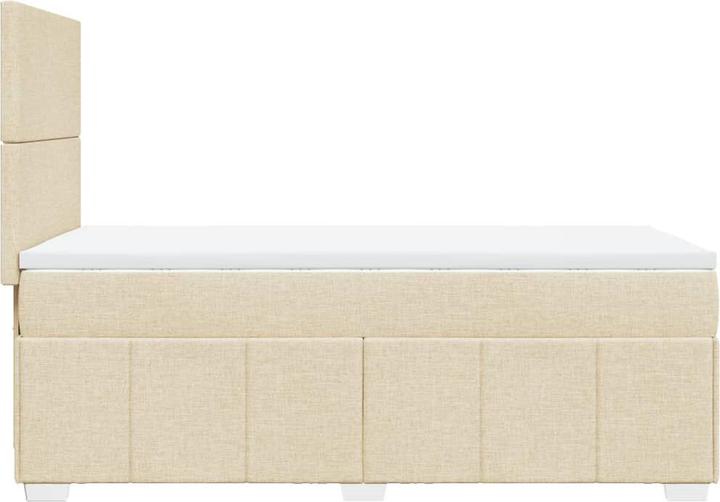 Produktbild vidaXL Bo x springbett mit Matratze 80 x 200 cm Stoff (80 x 200 cm)