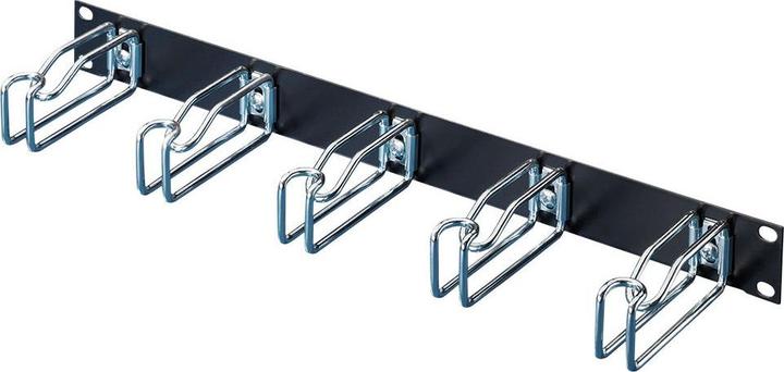 Actual product image Rittal Cable management panel with steel rings, 1U, 19 inch, 1 pc(s)