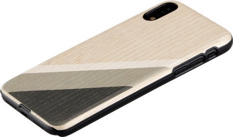 Immagine prodotto Man&Wood Custodia per smartphone iPhone XR grigio vestito nero (Apple iPhone XR)