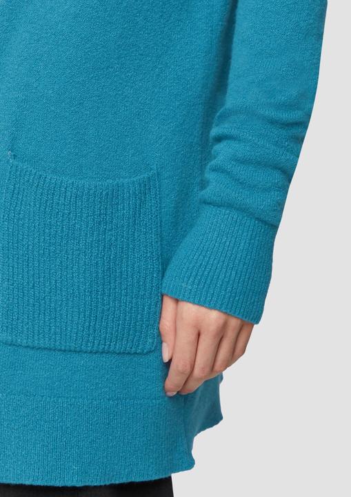 Immagine prodotto S.Oliver Strickjacke Lange Strickjacke mit Rippbündchen (44)