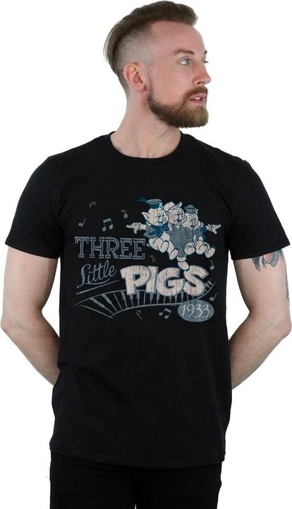 Image du produit Disney - T-shirt THREE LITTLE PIGS - Homme (5XL)