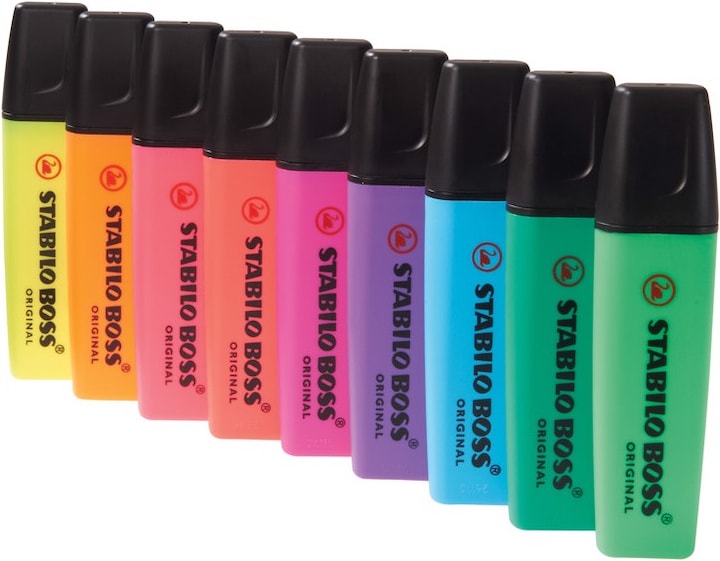Immagine prodotto STABILO Evidenziatore Boss (Purple, 5 mm, 1 x)