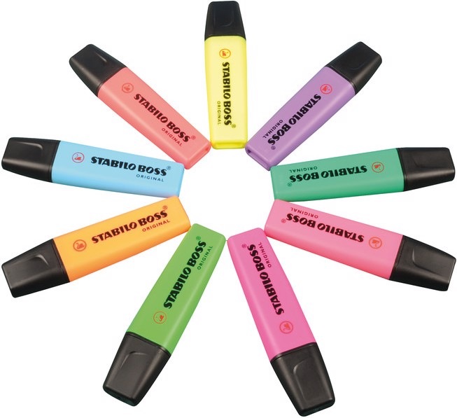 Immagine prodotto STABILO Evidenziatore Boss (Purple, 5 mm, 1 x)