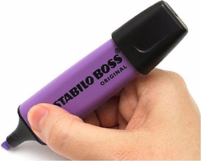 Immagine prodotto STABILO Evidenziatore Boss (Purple, 5 mm, 1 x)