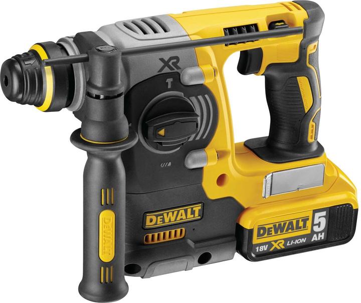 Produktbild DeWalt SDS-PLUS BOHRHAMMER 18V 2,1J 2 x 5,0Ah XR LI-ION KURZHAMMER TSTAK DCH273P2T