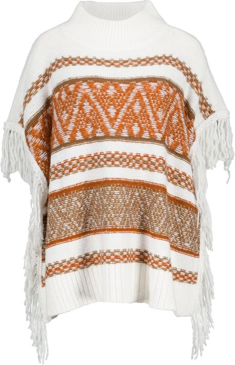 Produktbild Studio Untold Poncho, oversized, Ethnomuster, Fransen (54)