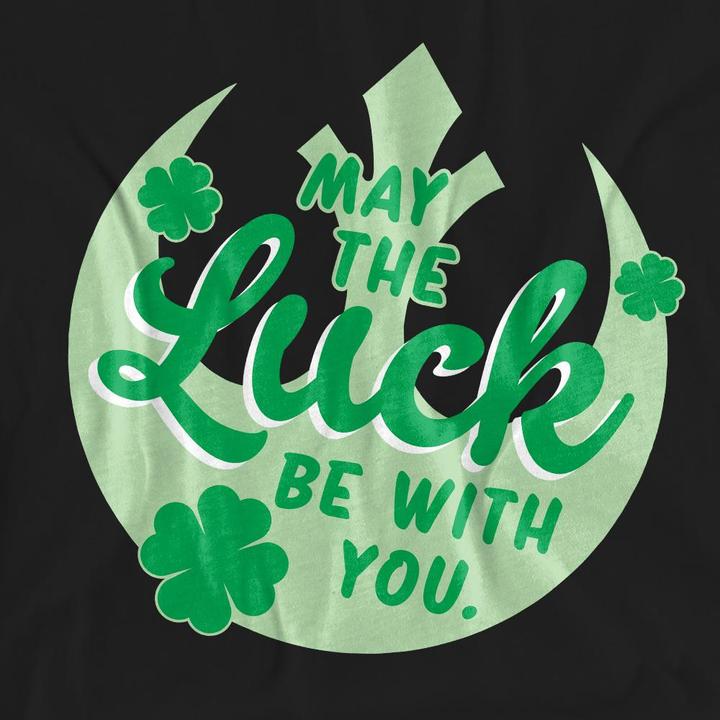 Produktbild Star Wars Luck Rebel TShirt St PatricksTag (S)