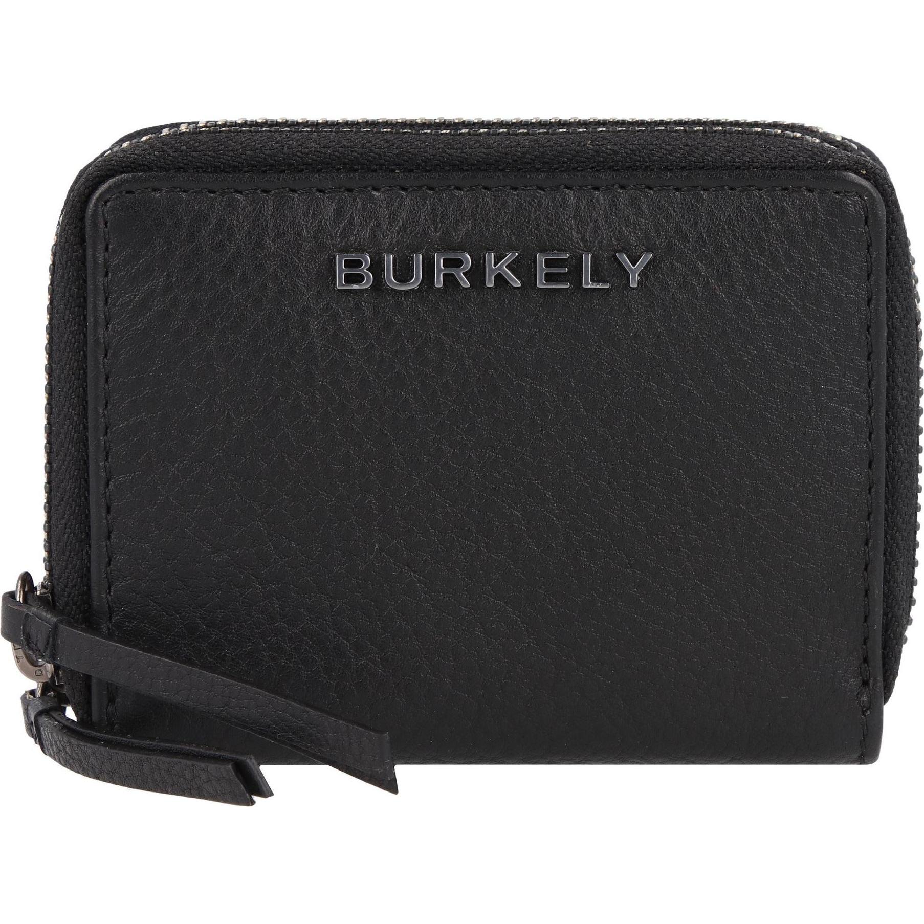 Thumbnail - Burkely, Damen, Portemonnaie, Rock Ruby Geldbörse RFID Schutz Leder 10 cm, Schwarz