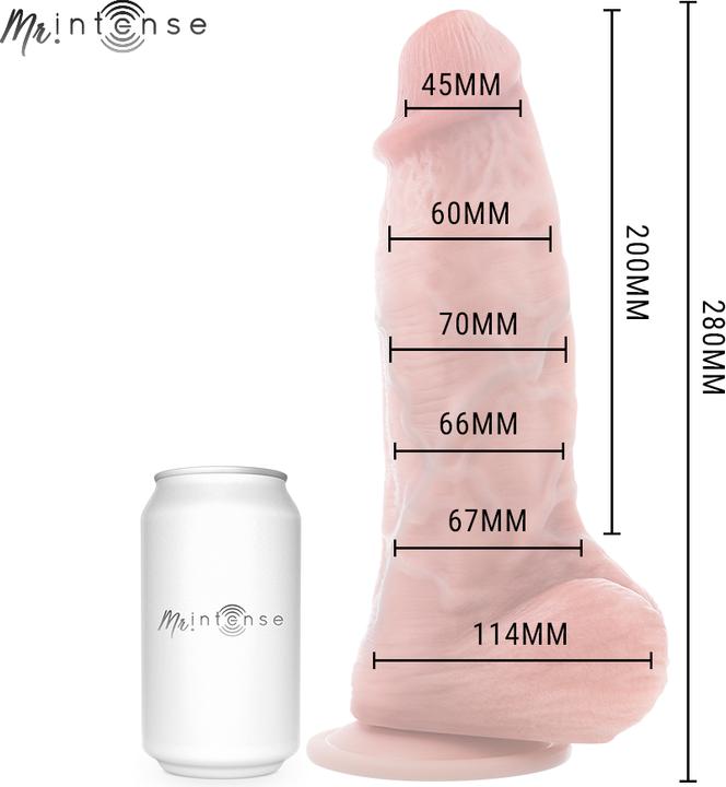 Actual product image Mr. Intense MR INTENSE - EXTRABIG SPENCER SILIKONDILDO 28 CM -Ã˜- 7,3 CM