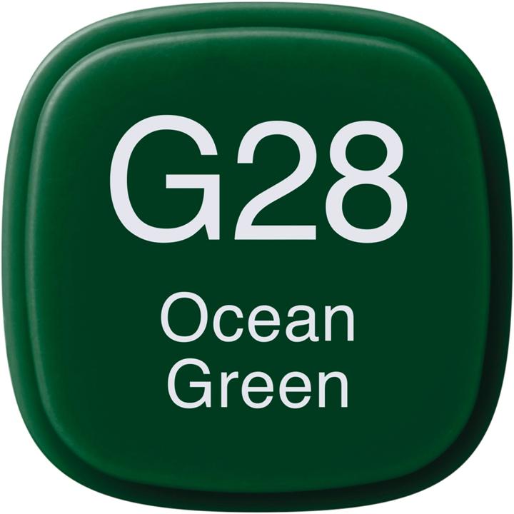 Actual product image Copic Graphic marker Classic type G - 28 (G28 - Ocean Green, 1 x)