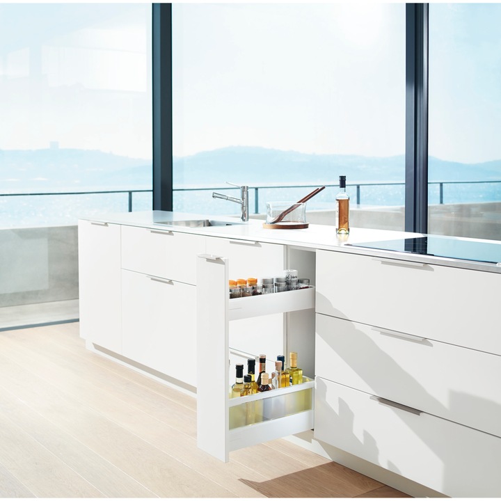 Produktbild Blum Tandembox antaro M 30kg 600 mm Vollauszug Blumotion-Möbeldämpfer grau