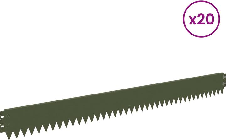Produktbild vidaXL Raseneinfassung (103 cm)