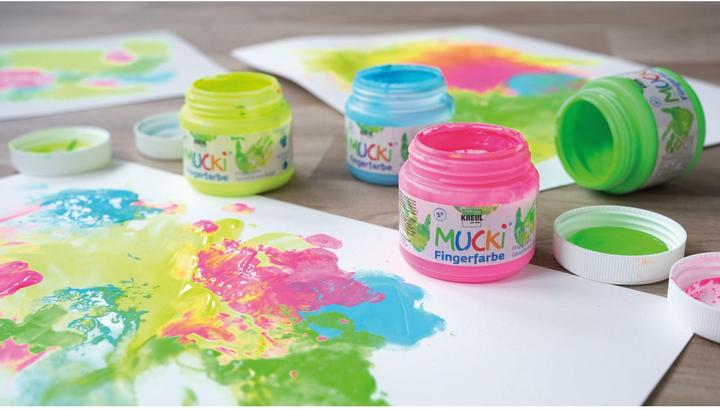 Actual product image Mucki Squeaky Finger Paint (150 ml)