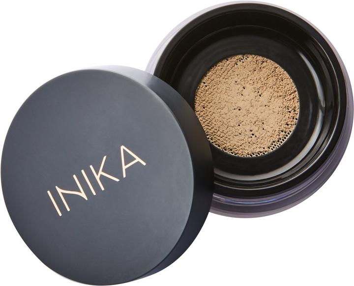 Inika Organic Organisches Mineralpuder mit LSF 25 Vegan schichtbar für makellosen Glanz