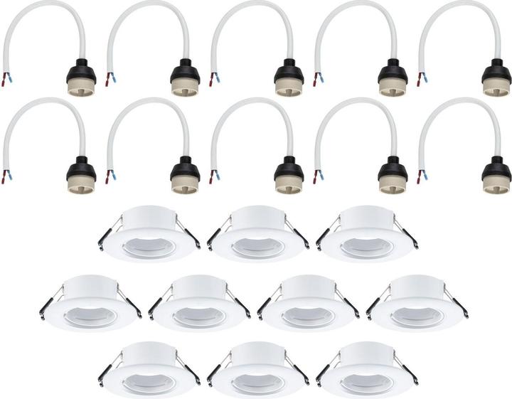 Produktbild Paulmann Einbauleuchte 10er-Pack (GU10)