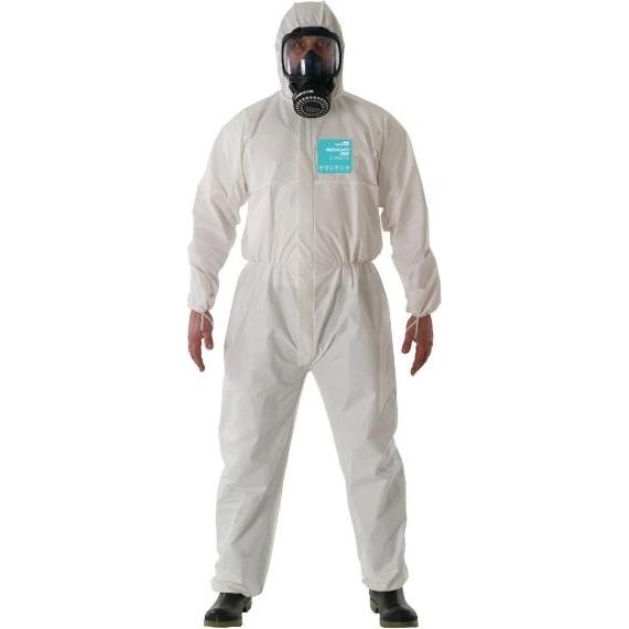 Ansell, Arbeitsjacke, Beskyttelsesdragt microgard 2000, hvid, str. 62/64 (xxl) (XXL)