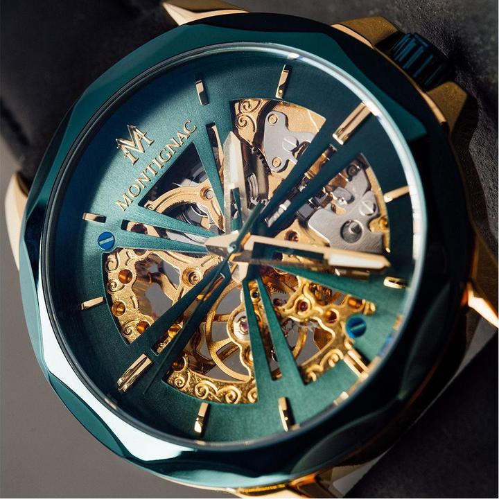 Image du produit Montignac Montre Round Automatique (Montre squelette, 42 mm)