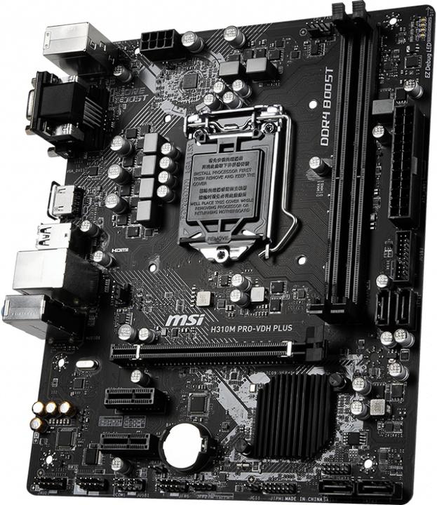 Produktbild MSI H310M PRO-VDH PLUS (LGA 1151, Intel H310, uATX)