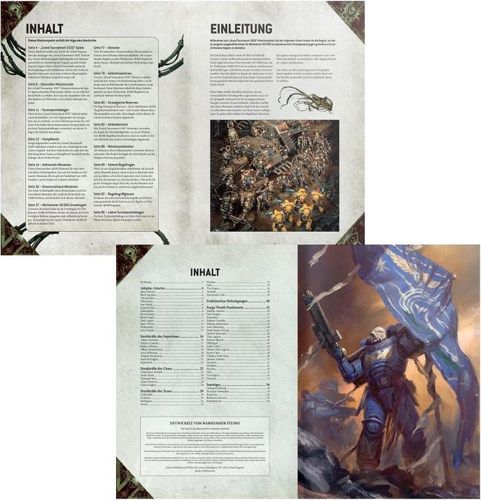 Actual product image Games Workshop Warhammer 40k - Chapter Approved: Grand Tournament 2020