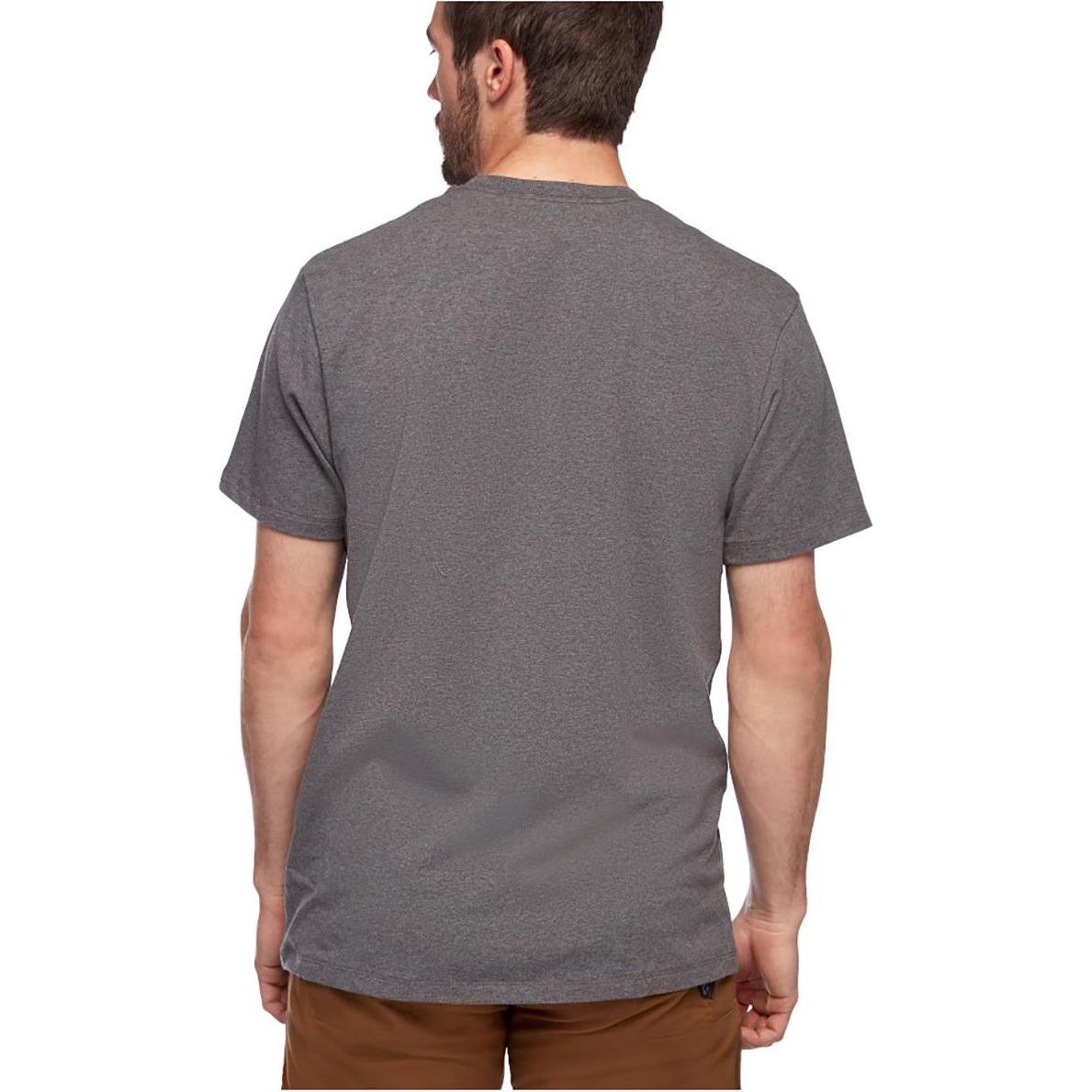 Thumbnail - Black Diamond, Herren, Shirt, Stacked Logo T-Shirt, Grau, (S, XL)