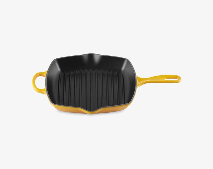 Image du produit Le Creuset Poêle en fonte SIGNATURE jaune foncé (Poêle à grillades, Fonte)