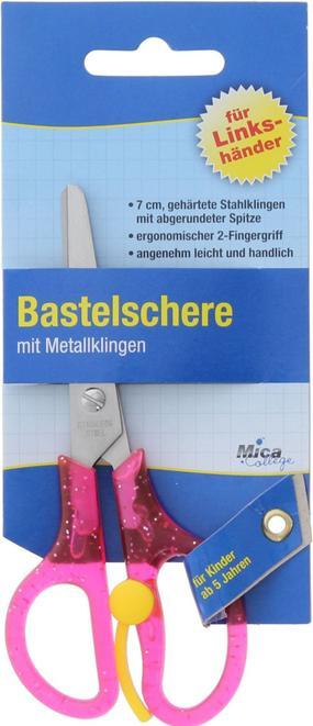 Produktbild MICA College Kinderschere - abgerundet - für Linkshänder