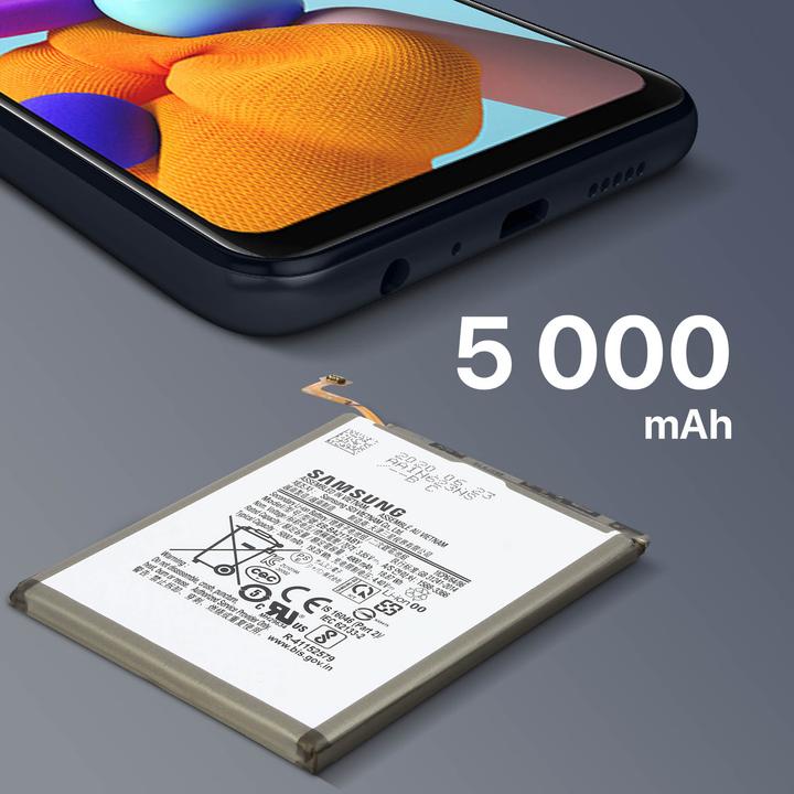 Actual product image Samsung EB-BA217ABY 5000 mAh battery