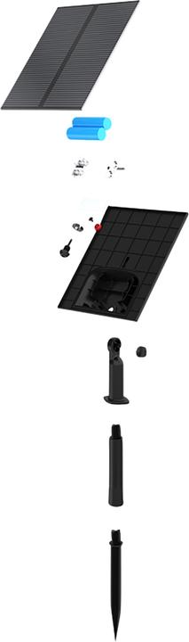 Image du produit Enovalite Solar LED-Gartenstrahler (90 lm, IP54)