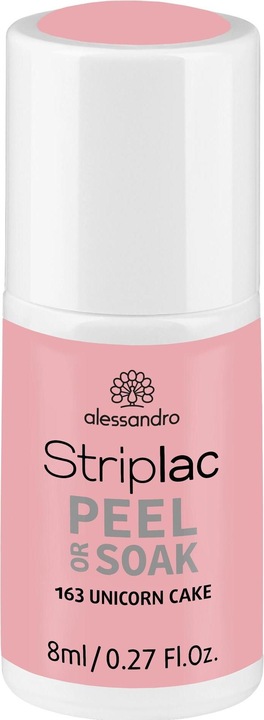 Actual product image Alessandro Nail Gel Striplac 2.0 Unicorn Cake (163, UV gel varnish)