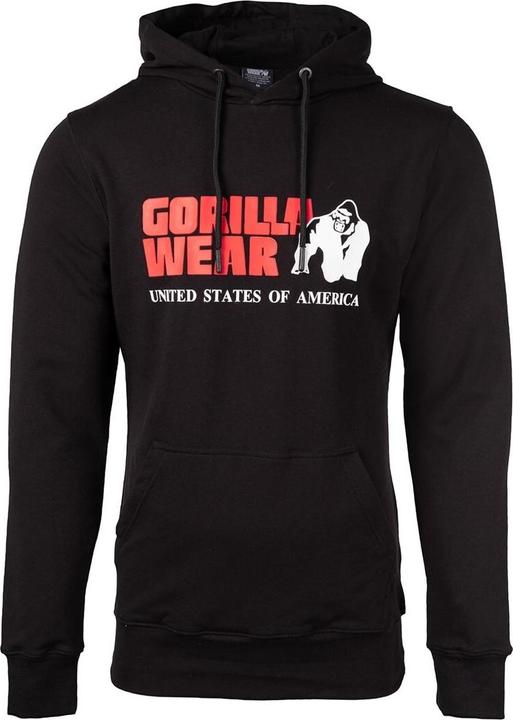 Produktbild Gorilla Wear Classic Hoodie Schwarz (S)