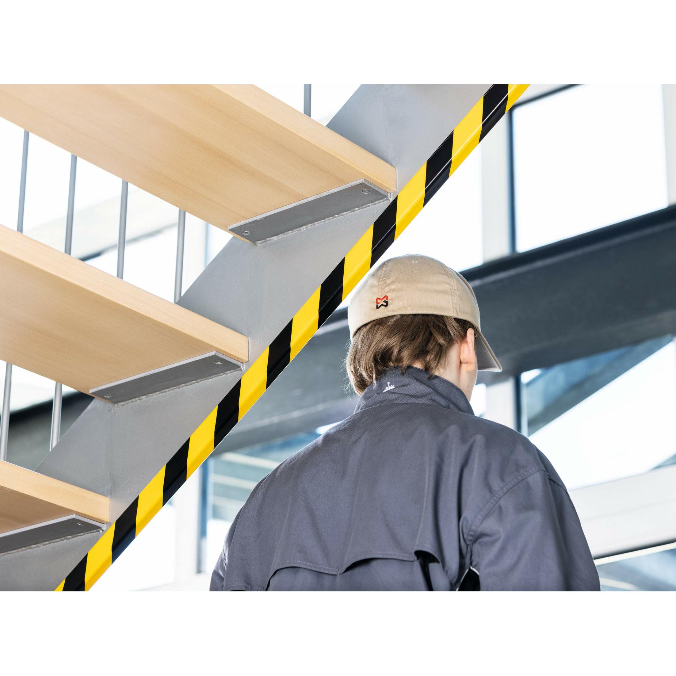 Thumbnail - Durable, Informationsschild, Kantenschutzprofil E8 /schwarz selbstkl