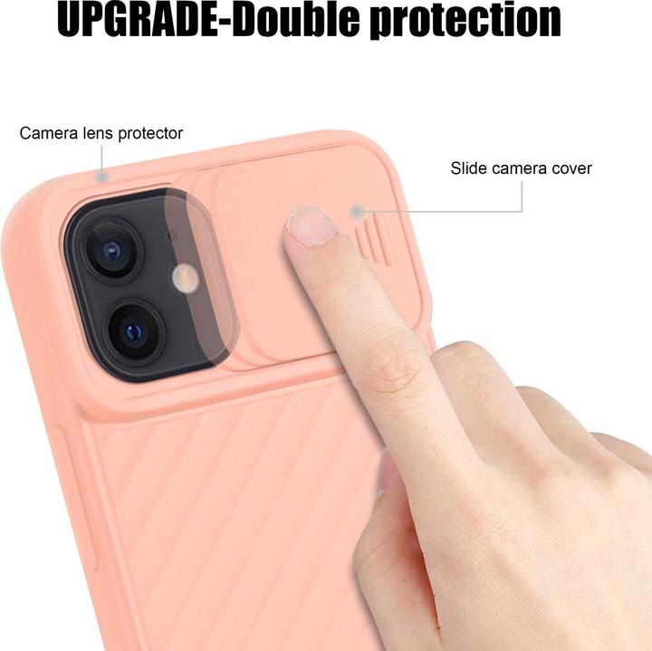 Actual product image Cadorabo TPU cover with camera protection (Apple iPhone 12 mini)