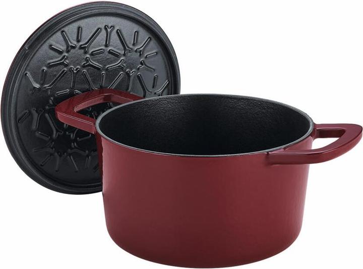 Image du produit Fissler Cocotte en fonte ronde, Bourgogne rouge (20 cm, Cocotte + faitout, Fonte)