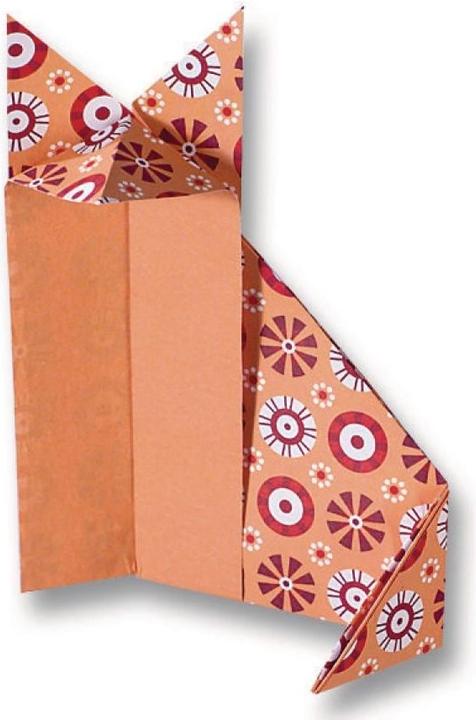 Produktbild Folia Faltblätter Basics rot (15 x 15 cm, 50 Blätter, 80 g/m²)