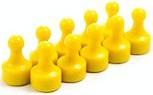 Image du produit Supermagnete Aimant adhésif Player 10 pièces, jaune (10 x)