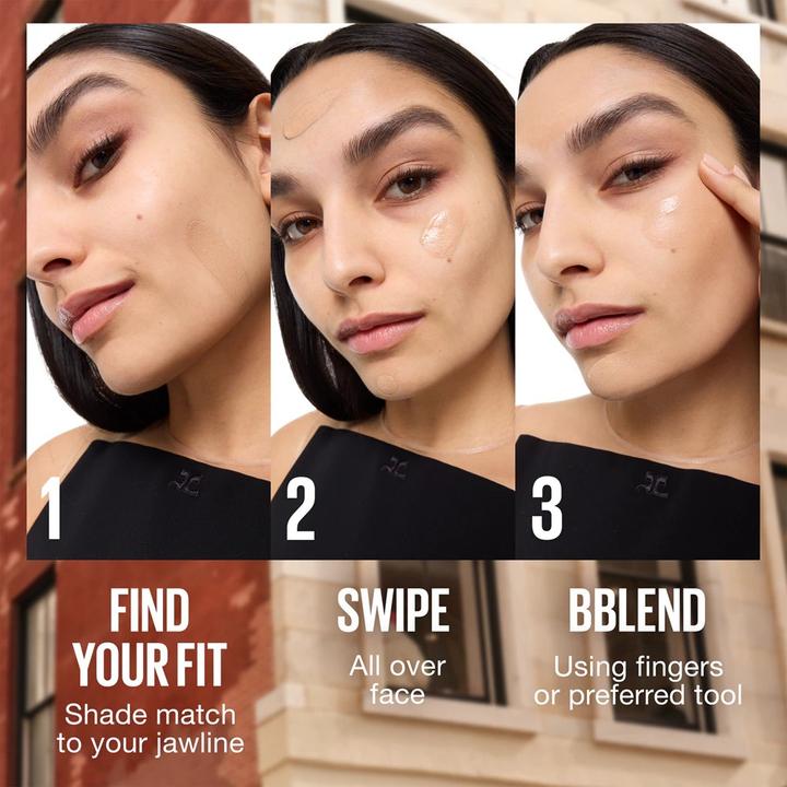 Actual product image Maybelline New York T-Face Fit Me (#E8AF93, 040, 40, Nude, 30 ml)