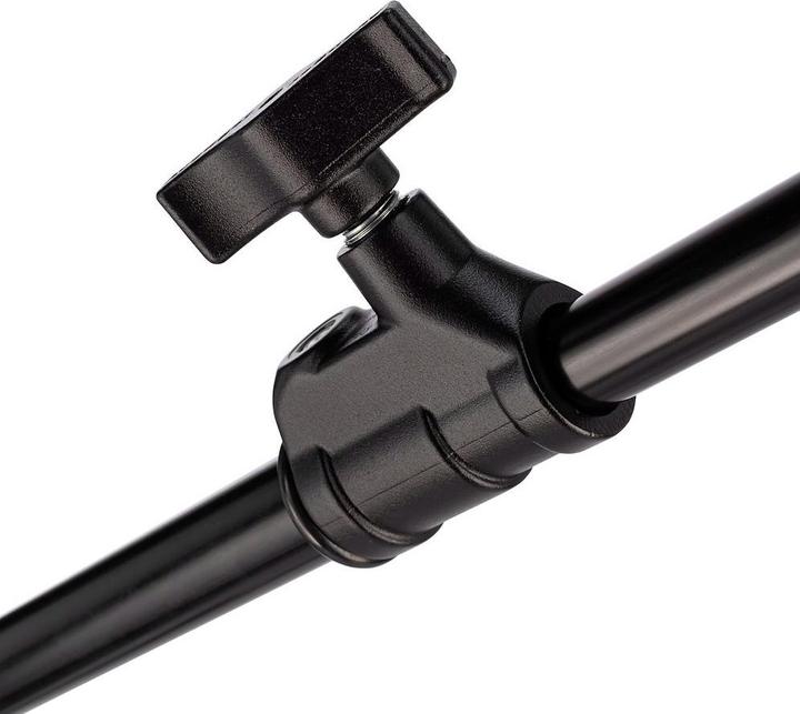 Actual product image Avenger Baby Steel Combi Boom Stativ, Alu, mit Nivellierbein und Sandsack, schwarz (413.21 cm, 10 kg)