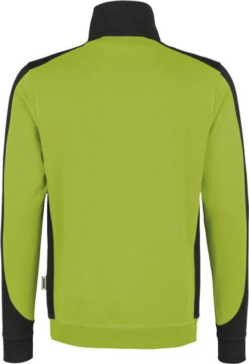 Produktbild Hakro Zip-Sweatshirt Contrast Performance kiwi/anthr. 6XL (6XL)