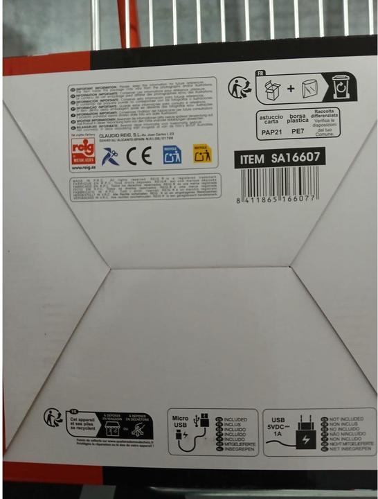 Produktbild Reig Tragbarer Bluetooth Lautsprecher mit Mikrofon